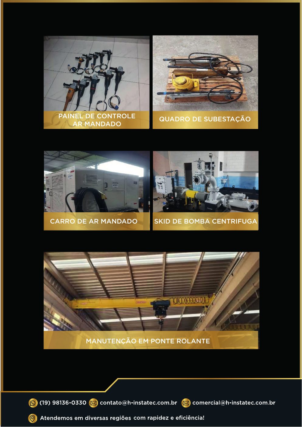 Serviços industriais H-INSTATEC